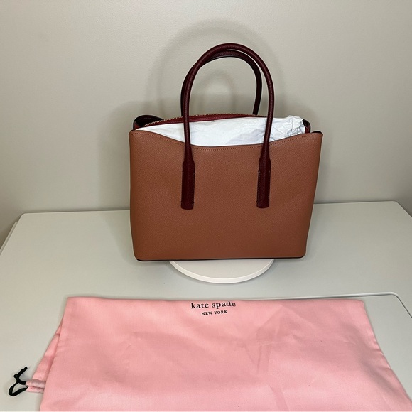 BNWOT Kate Spade New York Margaux Medium Satchel - Picture 2 of 8